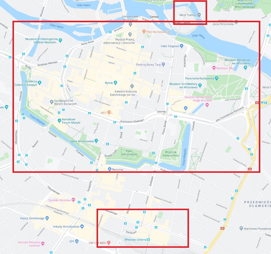 Wroclaw Haritası